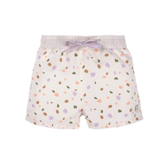 LÄSSIG SPLASH BOARDIE SHORTS PEBBLES MULTICOLOR/MILKY - KOJENECKÉ PLAVKY - KOUPÁNÍ A ZDRAVÍ