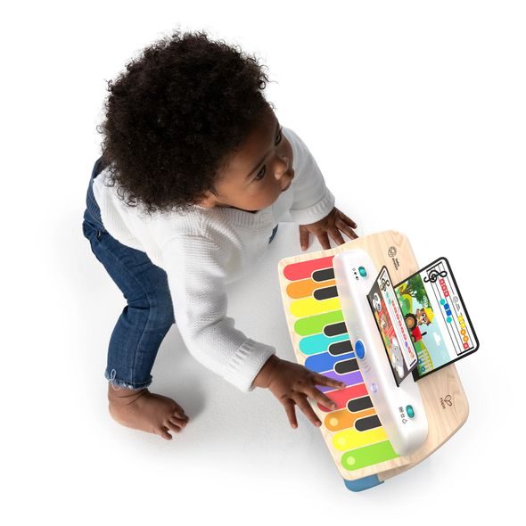 BABY EINSTEIN HRAČKA DŘEVĚNÁ HUDEBNÍ PIANO TOGETHER IN TUNE PIANO CONNECTED MAGIC TOUCH HAPE 12M+ - HUDEBNÍ - PRO DĚTI