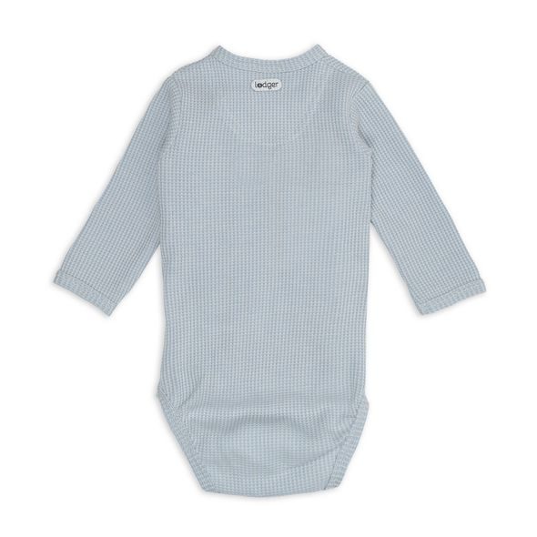 LODGER ROMPER LONG SLEEVES CIUMBELLE BLUE FOGG VEL. 62 - BODY - PRO DĚTI