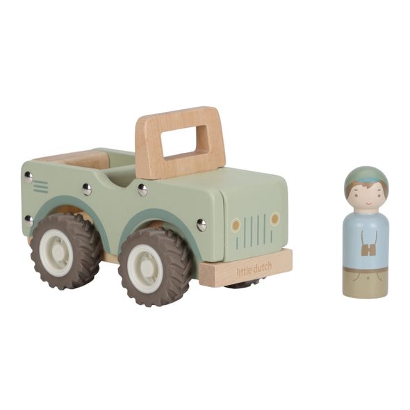 LITTLE DUTCH AUTO DŘEVĚNÉ SAFARI FRIENDS - SAFARI FRIENDS - PRO DĚTI