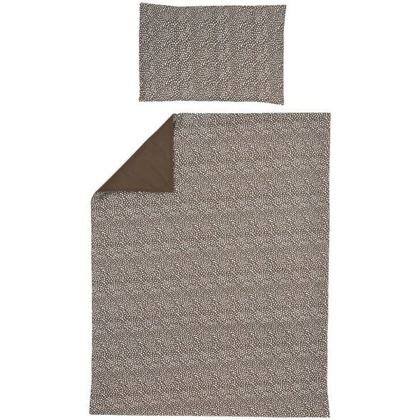 MEYCO POVLEČENÍ 100X135 CM - CHEETAH CHOCOLATE / CHOCOLATE - POVLEČENÍ DO POSTÝLKY - SPINKÁNÍ