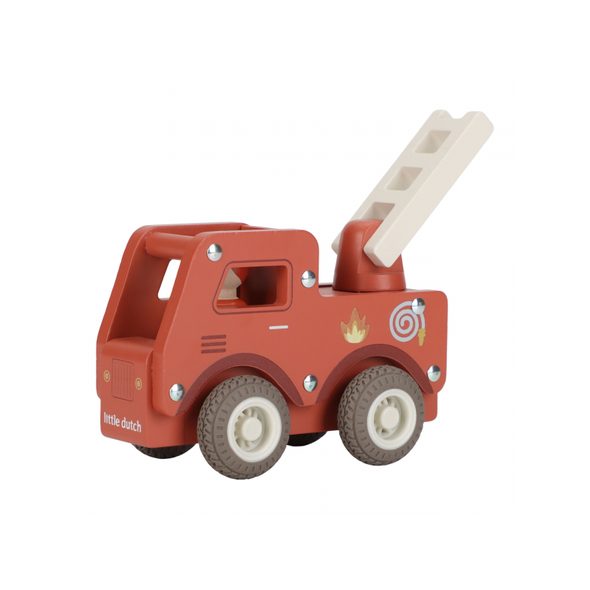 LITTLE DUTCH HASIČSKÉ AUTO DŘEVĚNÉ - LITTLE DUTCH - PRO DĚTI