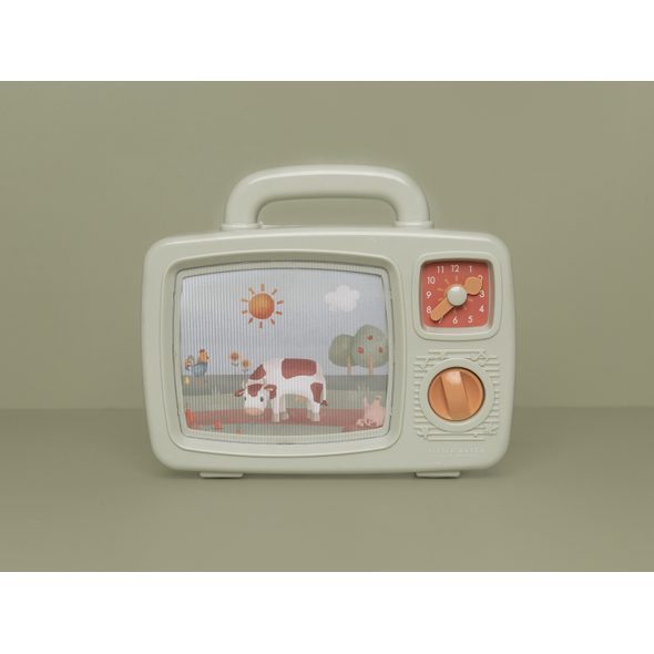 LITTLE DUTCH HUDEBNÍ TELEVIZE FARMA - HRAČKY SE ZVUKY - PRO DĚTI