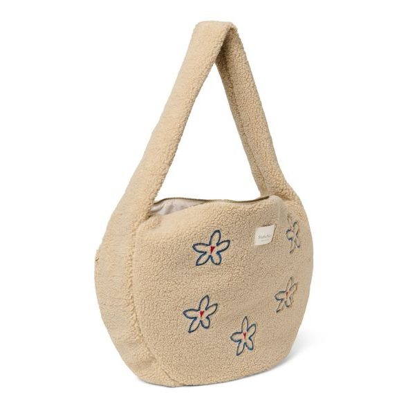 STUDIO NOOS TEDDY CROSS BODY BAG FLOWER HEARTS - ORGANIZÉRY A KOŠÍKY - KOČÁRKY A PŘÍSLUŠENSTVÍ