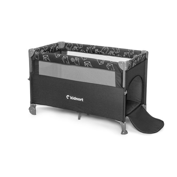 KIDNORT CESTOVNÍ POSTÝLKA KIDNORT STUGAN TMAVĚ ŠEDÁ - CESTOVNÍ POSTÝLKY - SPINKÁNÍ