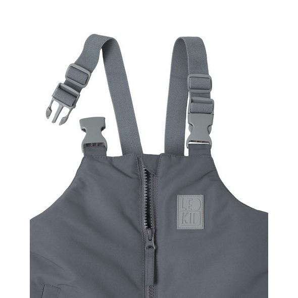 LEOKID ZIMNÍ KALHOTY COLOR BLOCK FJORD GRAY VEL. 12 - 18 MĚSÍCŮ (VEL. 80) - KALHOTKY A TEPLÁČKY - PRO DĚTI