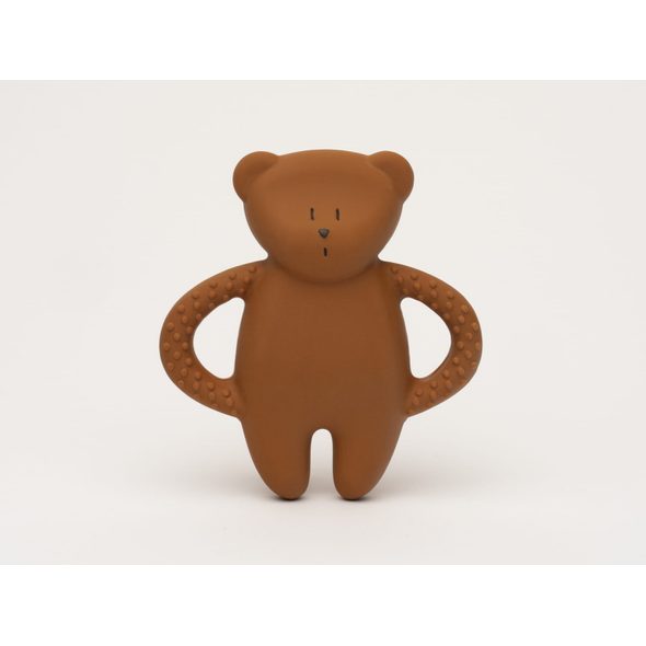 MOONIE KOUSÁTKO PŘÍRODNÍ KAUČUK MEDVÍDEK CARAMEL - KOUSÁTKA - PRO DĚTI