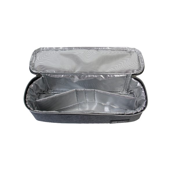 KIKKABOO TERMOIZOLAČNÍ POUZDRO NA JÍDLO VELKÉ FOODY BLACK - TERMOOBALY A TERMOSKY - KRMENÍ