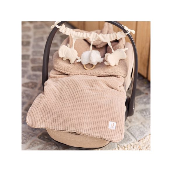 JOLLEIN FUSAK DO AUTOSEDAČKY CLOUDY RIB MILKY COFFEE - FUSAKY DO AUTOSEDAČKY - AUTOSEDAČKY A PŘÍSLUŠENSTVÍ