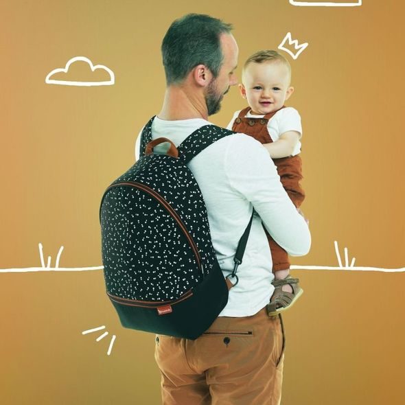 BADABULLE PŘEBALOVACÍ BATOH CASUAL&GO - PŘEBALOVACÍ BATOHY - KOČÁRKY A PŘÍSLUŠENSTVÍ