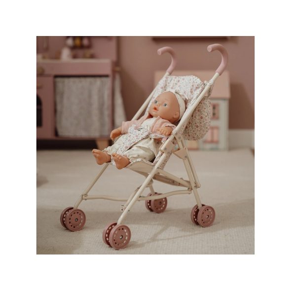 LITTLE DUTCH KOČÁREK PRO PANENKY GOLFKY SKLÁDACÍ SOFT FLOWERS - LITTLE DUTCH - PRO DĚTI