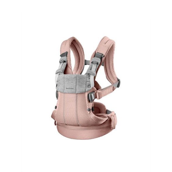 BABYBJÖRN NOSÍTKO HARMONY DUSTY PINK 3D MESH/JERSEY - ERGONOMICKÁ NOSÍTKA - NOŠENÍ & SPORT