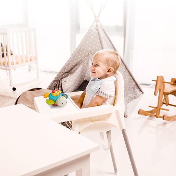 BABYONO HRAČKA SENZORICKÁ S PŘÍSAVKOU ŽELVA TURTLE 6M+ - SENZORICKÉ HRAČKY - PRO DĚTI