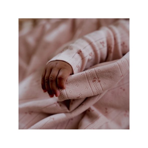 LITTLE DUTCH DEKA 70X100 CM PURE BLOSSOM - DĚTSKÉ DEKY PRO MIMINKA - SPINKÁNÍ