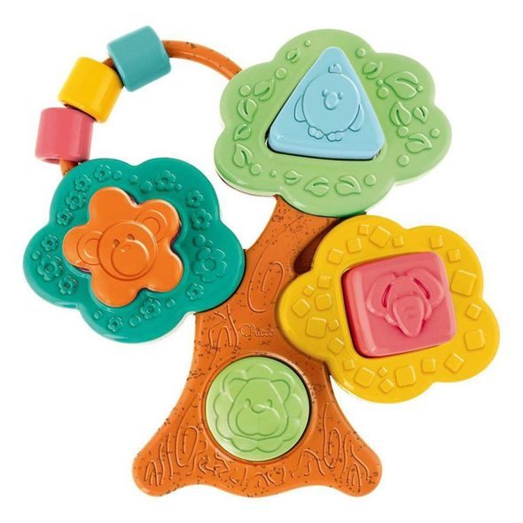 CHICCO VKLÁDAČKA STROM BAOBAB ECO+ 6M+ - VKLÁDÁNÍ TVARŮ - PRO DĚTI