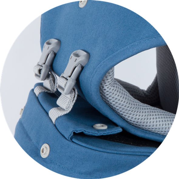 NUVOLINO NOSIČ NA DÍTĚ ACTIVE HIPSEAT BLUE - KLOKANKY A ŠÁTKY - NOŠENÍ & SPORT