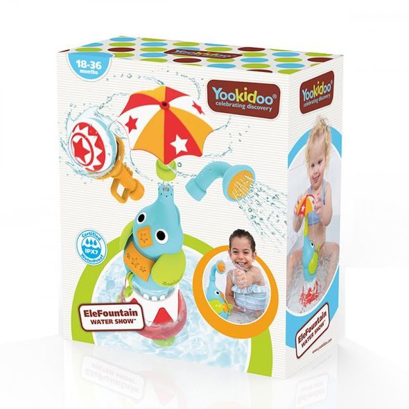 YOOKIDOO SLONÍ FONTÁNA - HRAČKY DO VANY - PRO DĚTI