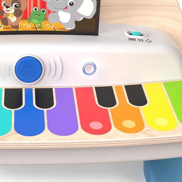 BABY EINSTEIN HRAČKA DŘEVĚNÁ HUDEBNÍ PIANO TOGETHER IN TUNE PIANO CONNECTED MAGIC TOUCH HAPE 12M+ - HUDEBNÍ - PRO DĚTI