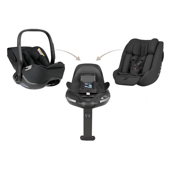 KIKKABOO SET I-CLASS 360 I-SIZE AUTOSEDAČKA 40-87CM + AUTOSEDAČKA 40-105CM + ZÁKLADNA OTOČNÁ NOIR - AUTOSEDAČKY 0-13KG - AUTOSEDAČKY A PŘÍSLUŠENSTVÍ