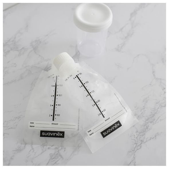 SUAVINEX KOJENÍ | SÁČKY- SKLADOVÁNÍ M.MLÉKA S UZÁVĚREM 20KS - USKLADNĚNÍ MATEŘSKÉHO MLÉKA - KRMENÍ