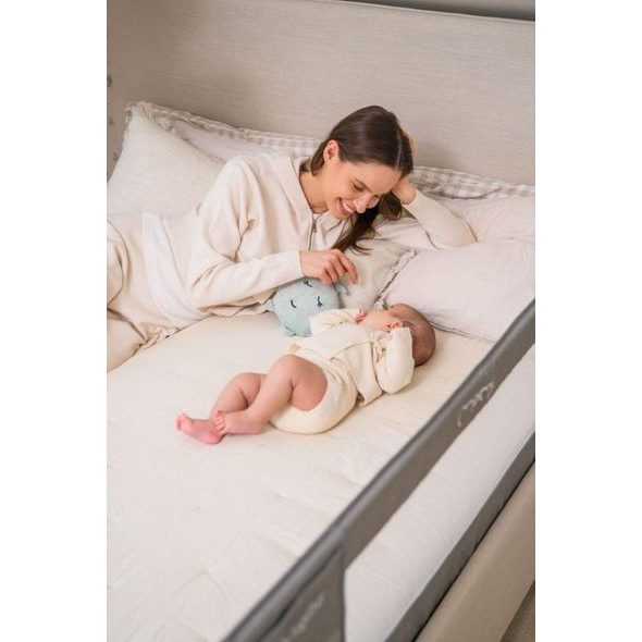 MOMI ZÁBRANA NA POSTEL MOMI LEXI XL PLUS ŠEDÁ - ZÁBRANY NA POSTEL - SPINKÁNÍ