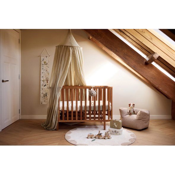 JOLLEIN KŘESLO DĚTSKÉ BEANBAG TEDDY WARM SAND - KŘESÍLKA - SPINKÁNÍ