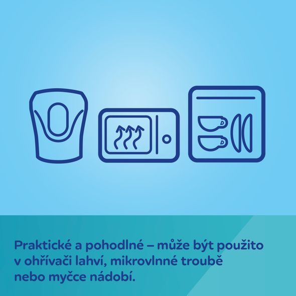 CANPOL BABIES SADA LAHVÍ NA SKLADOVÁNÍ MLÉKA 3X120ML - USKLADNĚNÍ MATEŘSKÉHO MLÉKA - KRMENÍ