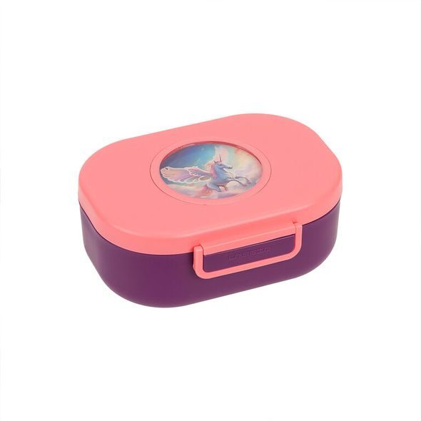 LÄSSIG SVAČINOVÝ BOX SNACK & STYLE UNIQUE BERRY/PINK - USKLADNĚNÍ JÍDLA - KRMENÍ