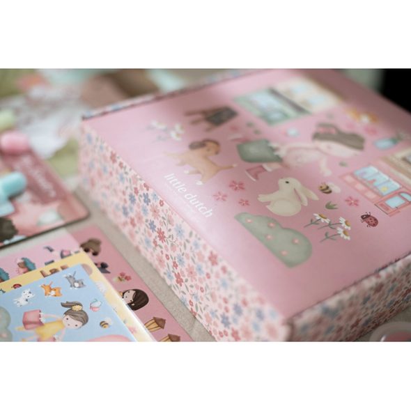 LITTLE DUTCH KREATIVNÍ SADA XL ROSA & FRIENDS - LITTLE DUTCH - PRO DĚTI