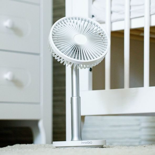 INNOGIO STOLNÍ USB VENTILÁTOR S PODSVÍCENÍM GIO AIR MIDI - ZVLHČOVAČE A ČISTIČKY VZDUCHU - SPINKÁNÍ