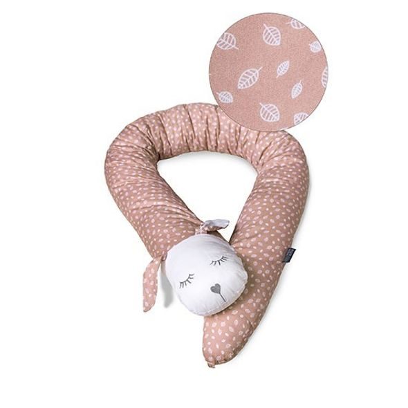VINTER & BLOOM NORDIC LEAF MANTINEL A KOJÍCÍ POLŠTÁŘ MISTY ROSE - MANTINELY - SPINKÁNÍ