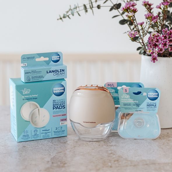 CANPOL BABIES ELEKTRICKÁ ODSÁVAČKA MATEŘSKÉHO MLÉKA DO PODPRSENKY HANDS-FREE - ODSÁVAČKY MATEŘSKÉHO MLÉKA - KRMENÍ