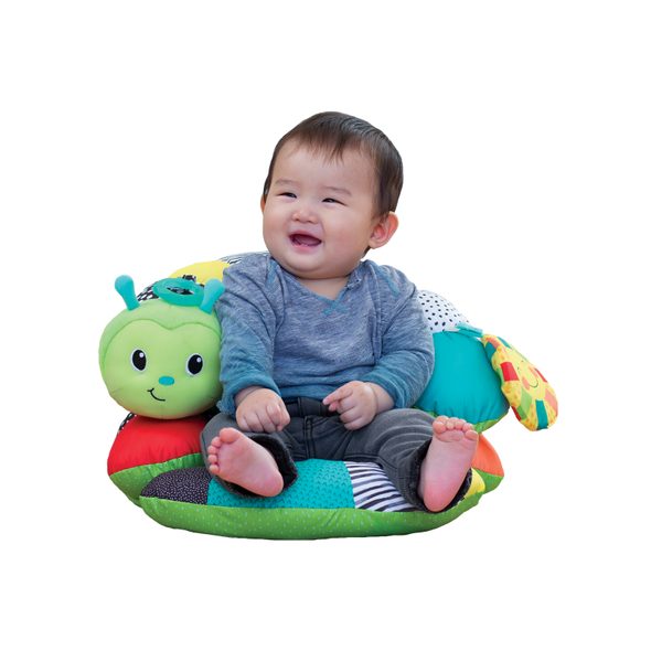 INFANTINO POLŠTÁŘEK 2V1 PRO HRU NA BŘÍŠKU HOUSENKA - HRA NA BŘÍŠKU - PRO DĚTI