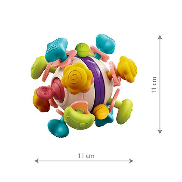 BABYONO HRAČKA SENZORICKÁ S KOUSÁTKEM STAR BALL 0M+ - KOUSÁTKA - PRO DĚTI