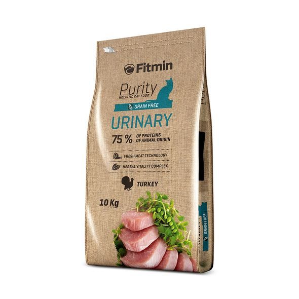 FITMIN PURITY URINARY KRMIVO PRO KOČKY HMOTNOST: 10 KG - GRANULE PRO KOČKY - CHOVATELSKÉ POTŘEBY MALVÍKZOO