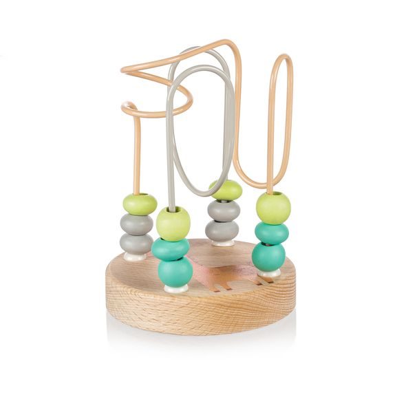 ZOPA DŘEVĚNÁ AKTIVITY HRAČKA - MOTORICKÉ A HRY - PRO DĚTI