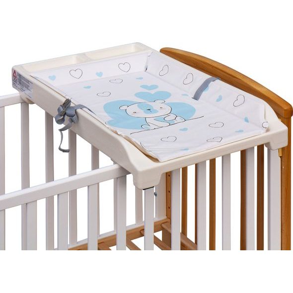 SCARLETT PŘEBALOVACÍ PULT NA POSTÝLKU SCARLETT JOLLY MÉĎA MODRÝ - PŘEBALOVACÍ PULTY - PŘEBALOVÁNÍ