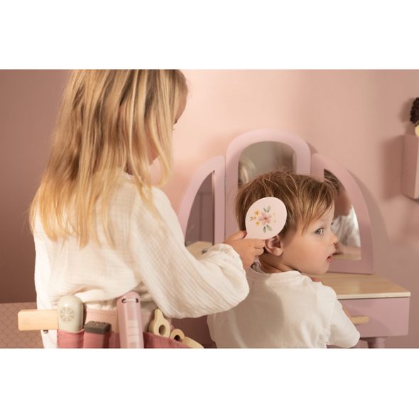 LITTLE DUTCH KADEŘNICKÁ SADA DŘEVĚNÁ - KVĚTINY A MOTÝLI - PRO DĚTI