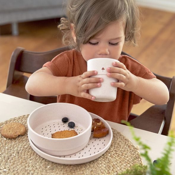 LÄSSIG PLATE PP/CELLULOSE LITTLE FOREST RABBIT - MISKY, TALÍŘKY A PODLOŽKY - KRMENÍ