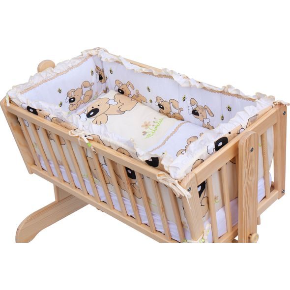 SCARLETT KOLÉBKA S KOMPLETNÍ VÝBAVOU SCARLETT JAPY BÉŽOVÁ - KOŠÍKY A KOLÉBKY - SPINKÁNÍ