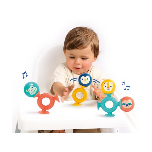 LUDI CHRASTÍTKA S PŘÍSAVKOU SMAC POP - HRAČKY DO VANY - PRO DĚTI