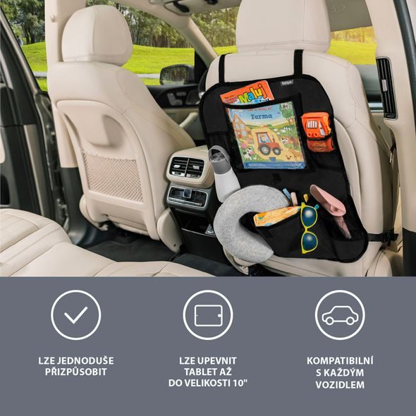 ZOPA ORGANIZÉR NA SEDADLO + KAPSA NA TABLET - KAPSÁŘE A ORGANIZÉRY - AUTOSEDAČKY A PŘÍSLUŠENSTVÍ