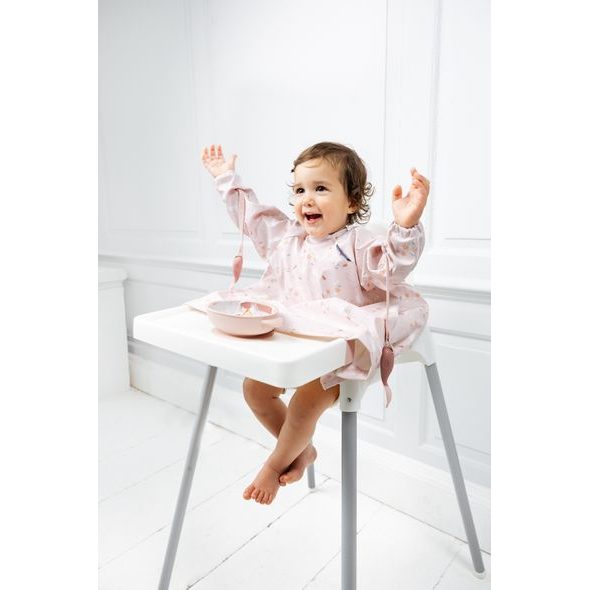 BIBADO HANDI DĚTSKÝ PŘÍBOR S KLIPEM BLUSH - LŽIČKY A PŘÍBORY - KRMENÍ