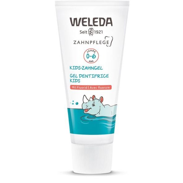 WELEDA DĚTSKÝ ZUBNÍ GEL S FLUORIDEM - ZUBNÍ KARTÁČKY A PASTY - KOUPÁNÍ A ZDRAVÍ