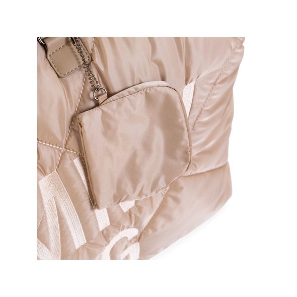 CHILDHOME PŘEBALOVACÍ TAŠKA MOMMY BAG PUFFERED BEIGE - PŘEBALOVACÍ TAŠKY - KOČÁRKY A PŘÍSLUŠENSTVÍ