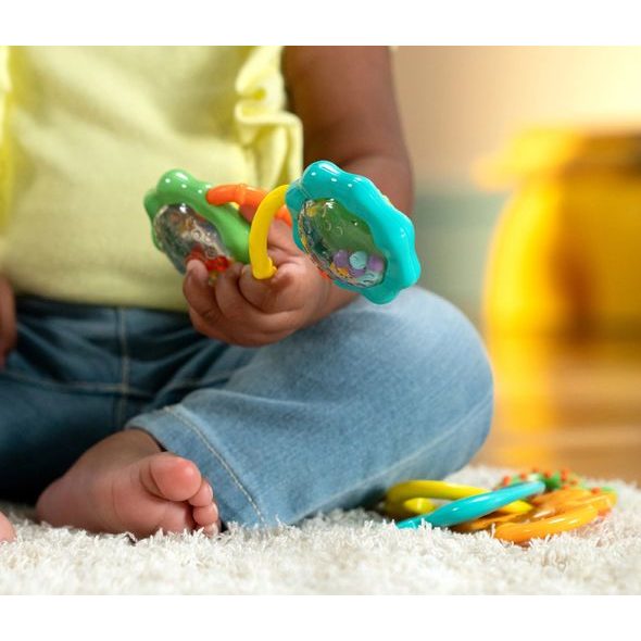 BRIGHT STARTS HRAČKA MULTISENZORICKÁ SET CATCH ME SMILE™ 4KS 3M+ - SENZORICKÉ HRAČKY - PRO DĚTI