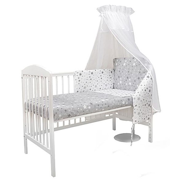 TOMI POVLEČENÍ K4 TISK HVĚZDY - POVLEČENÍ DO POSTÝLKY - SPINKÁNÍ