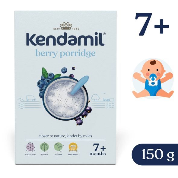 KENDAMIL MLÉČNÁ KAŠE S LESNÍM OVOCEM (150 G) - KAŠE - KRMENÍ