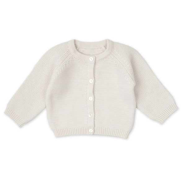 LODGER PLETENÝ SVETŘÍK MERINO CREAM VEL. 56 - KABÁTKY, MIKINKY - PRO DĚTI