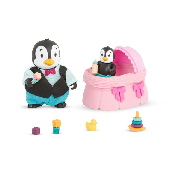 LI'L WOODZEEZ SADA NÁBYTKU DO OBÝVACÍHO A DĚTSKÉHO POKOJE - DOPLŇKY PRO FIGURKY - PRO DĚTI